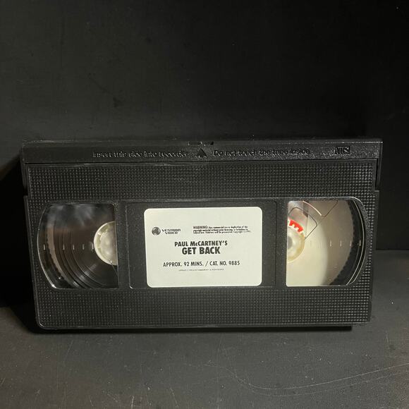Paul McCartney’s Get Back VHS Tape (1991) World Tour Concert – Vestron Video - Picture 6 of 6